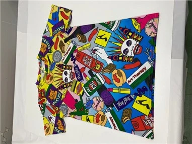 T-shirts van het ontwerpteam op maat